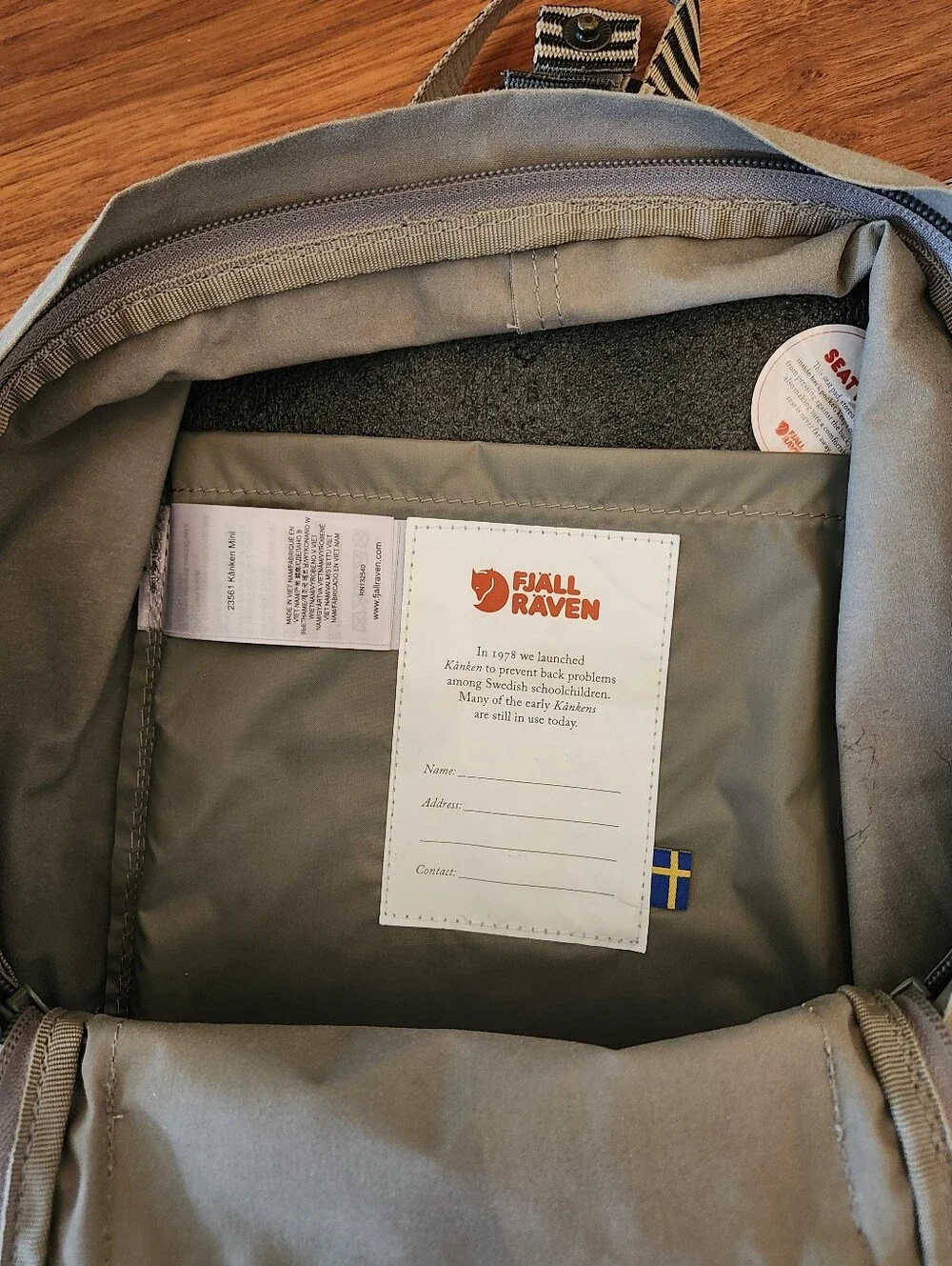 Fjallraven Kånken Mini Backpack